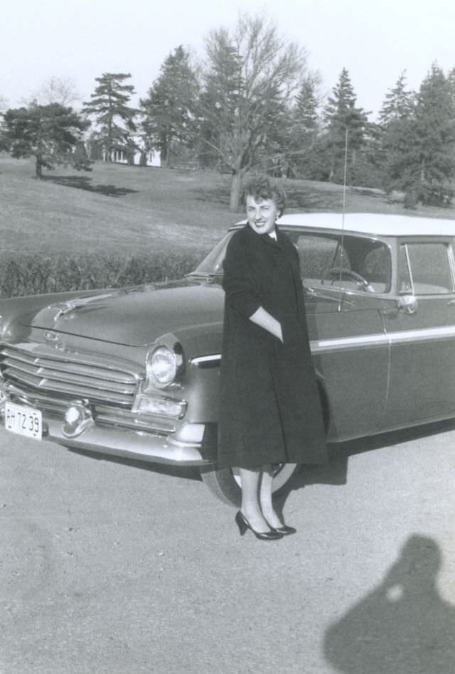 Fabulous Photos of People with their Chrysler Automobiles from the Past