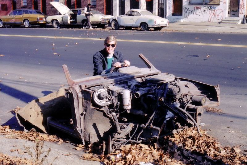 Belmont Avenue, West Philadelphia, 1985