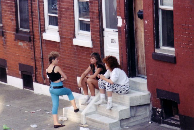 Philly girls, 1986