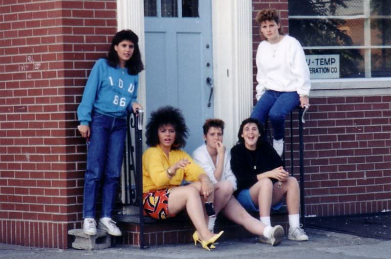 Philly girls, 1986