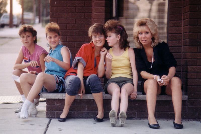 Philly girls, 1986