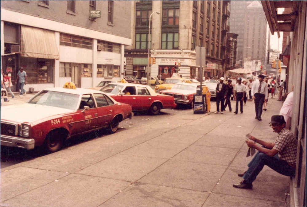 13th and Arch looking south, 1980s