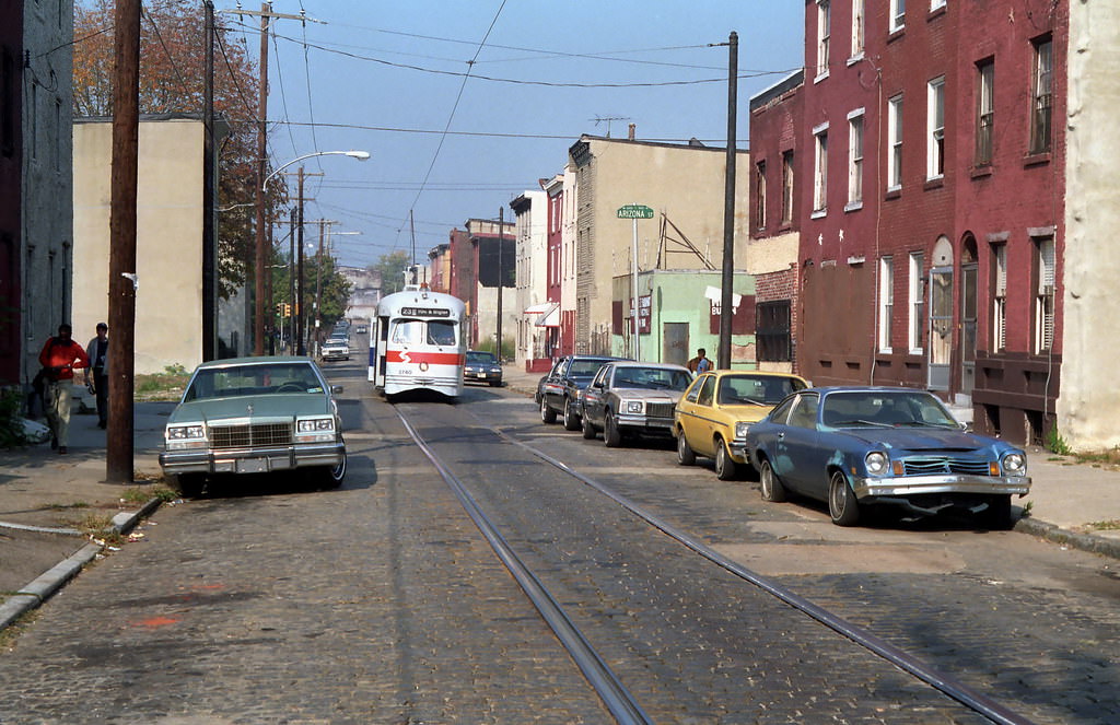 Philadelphia PCC fantrip, cruising along Route 23 on a quiet Sunday morning.