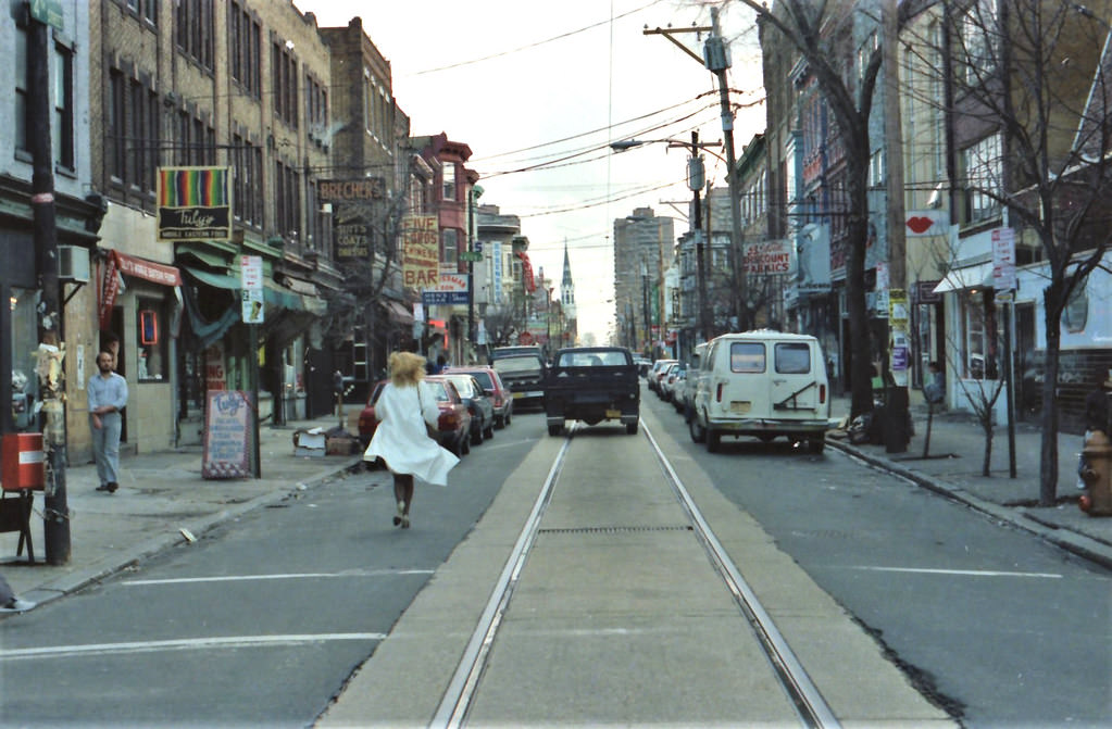 Around the corner from South Street Philadelphia, 1984