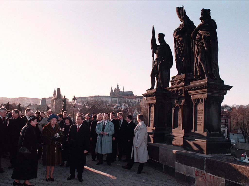 Queen Elizabeth II State Visit, Prague to the Czech Republic