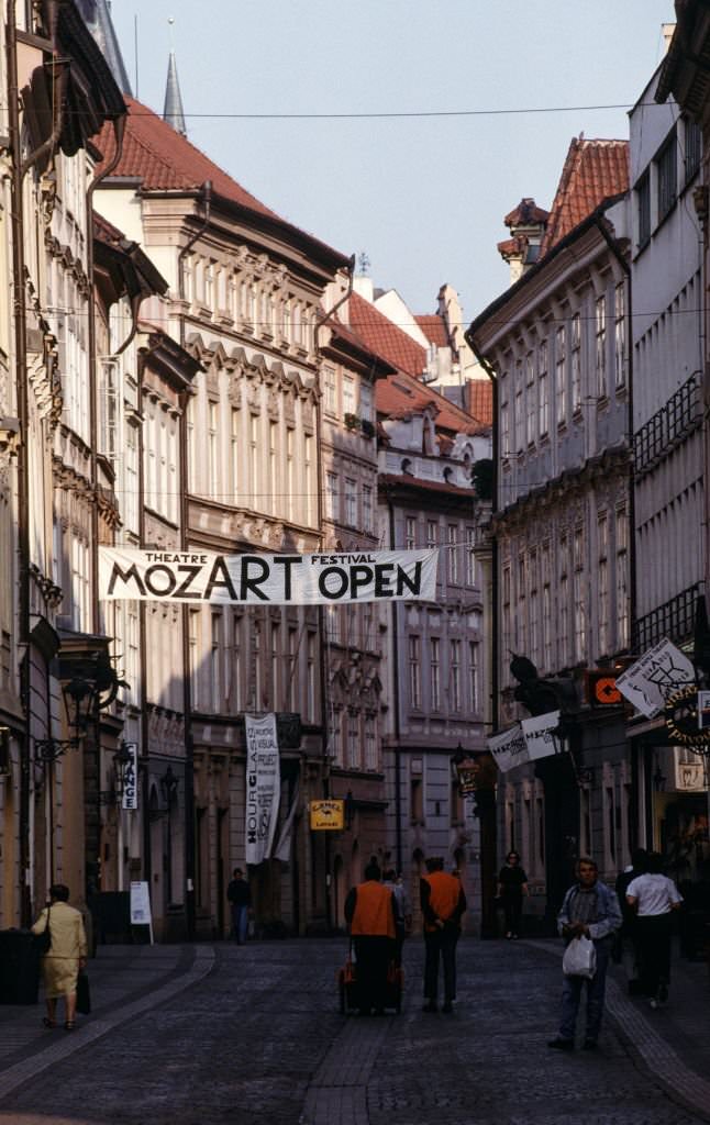 The old town, Prague, 1992