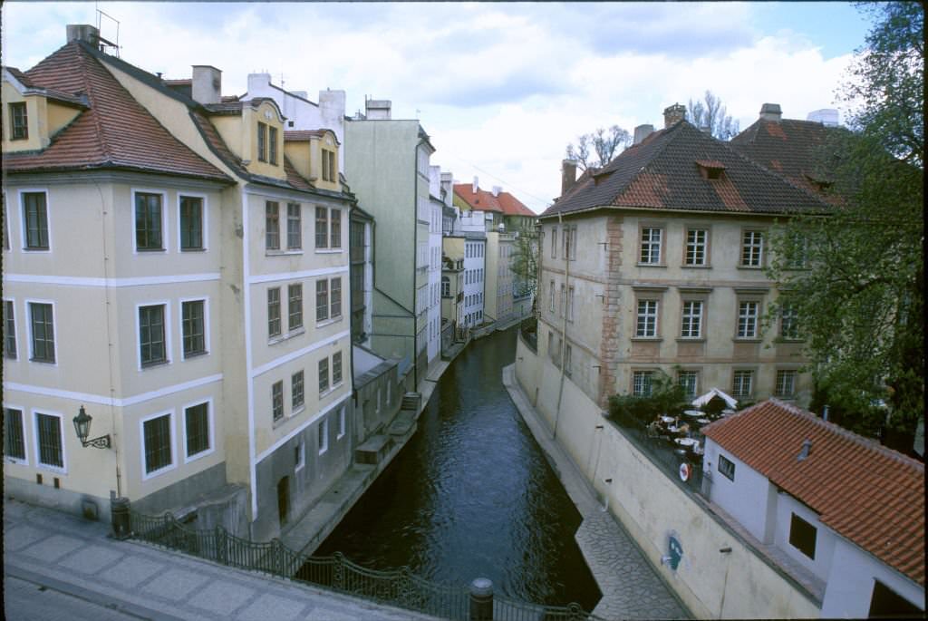 Insel Kampa in Prag, 1998