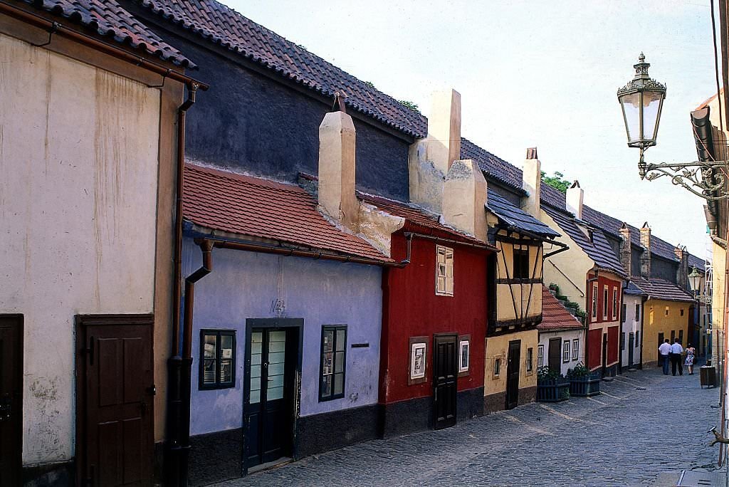 Golden Lane on Hradčany, Kafka House, 1996