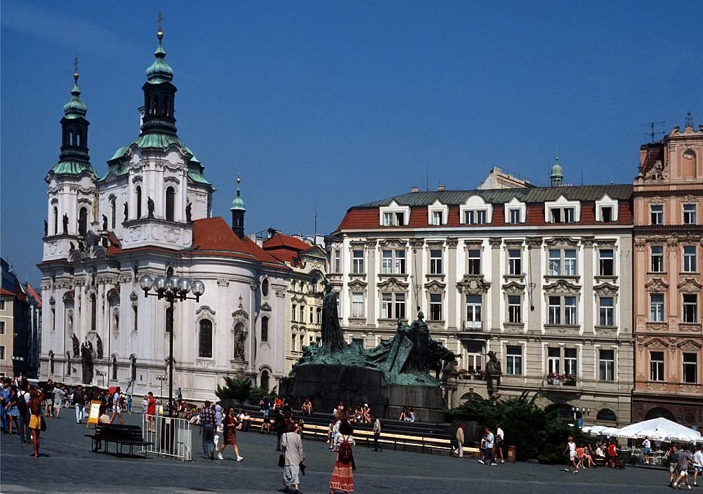 Old Town St Nicholas Church, Prague, 1995.