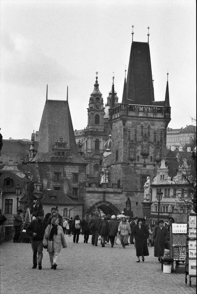 Charles Bridge, Prague, 1995