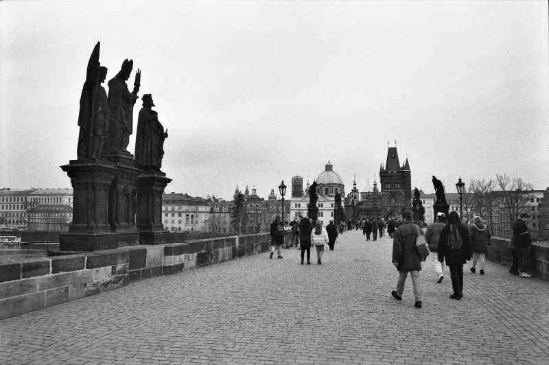 Charles Bridge, Prague, 1995