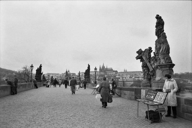 Charles Bridge, Prague, 1995