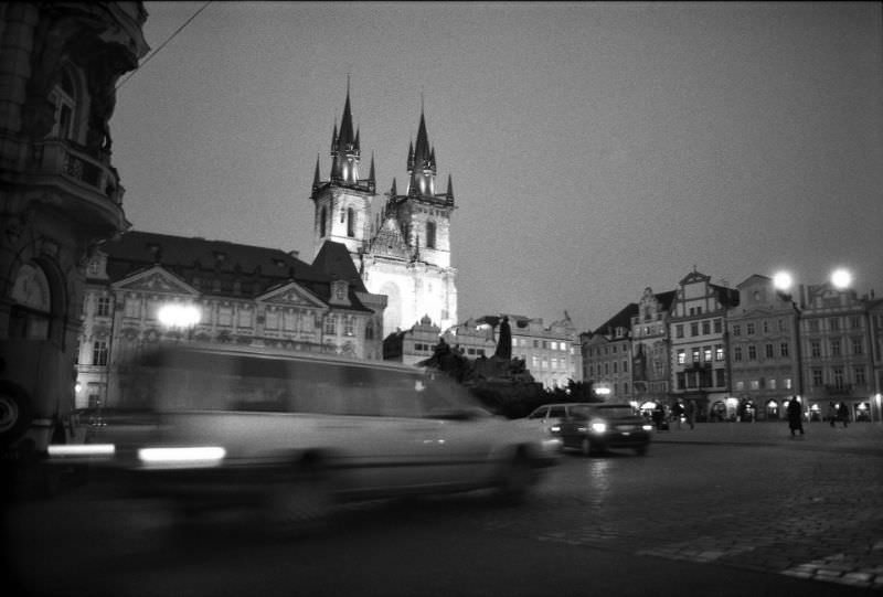 Church of Our Lady before Týn, Old Town Square, Prague, 1995
