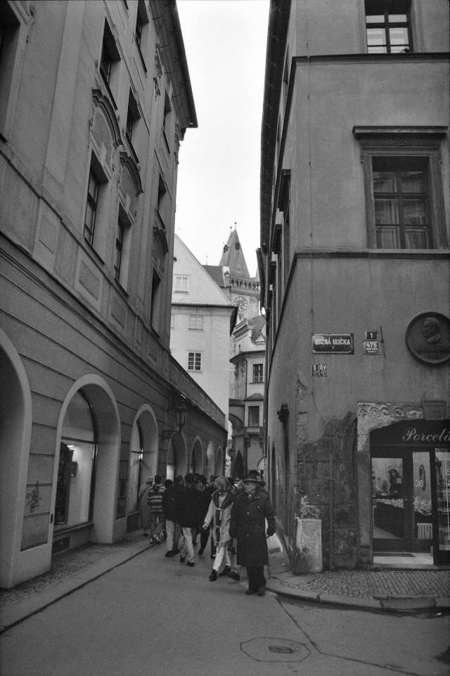 Kožná, Old Town, Prague, 1995