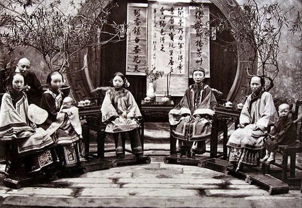 Chinese Family, 1875