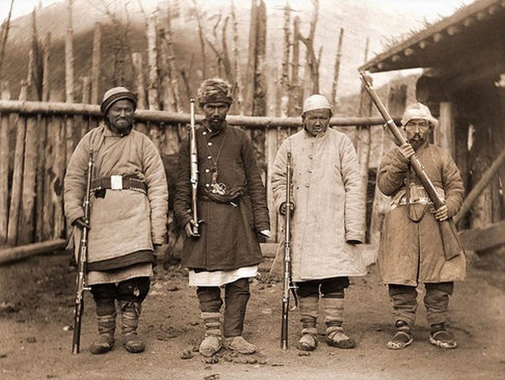 Muslim Bandits, Xinjiang, China, 1915