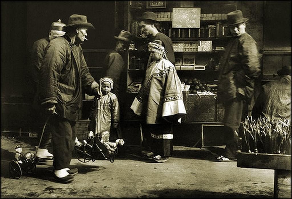 Toy Vendor, Chinatown, San Francisco, 1900