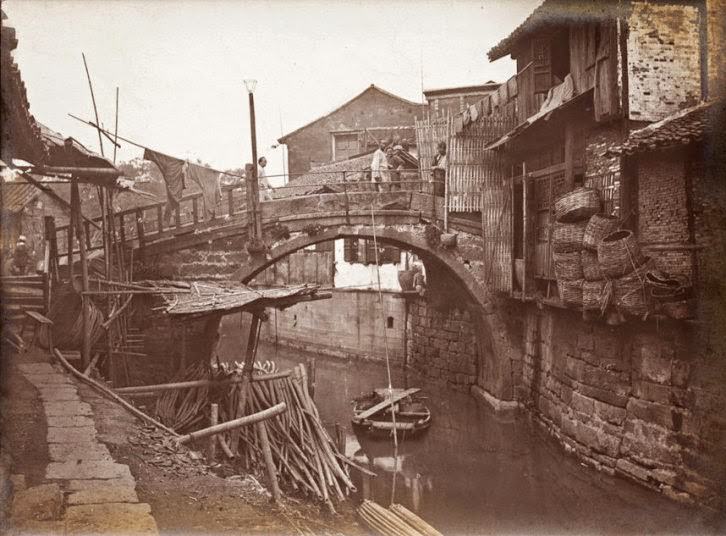 Inside the Old City of Shanghai, 1900