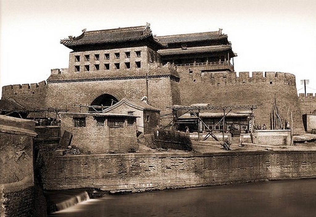 Yung Ting Men, Front View of the Two Towers & The Barbican, 1924