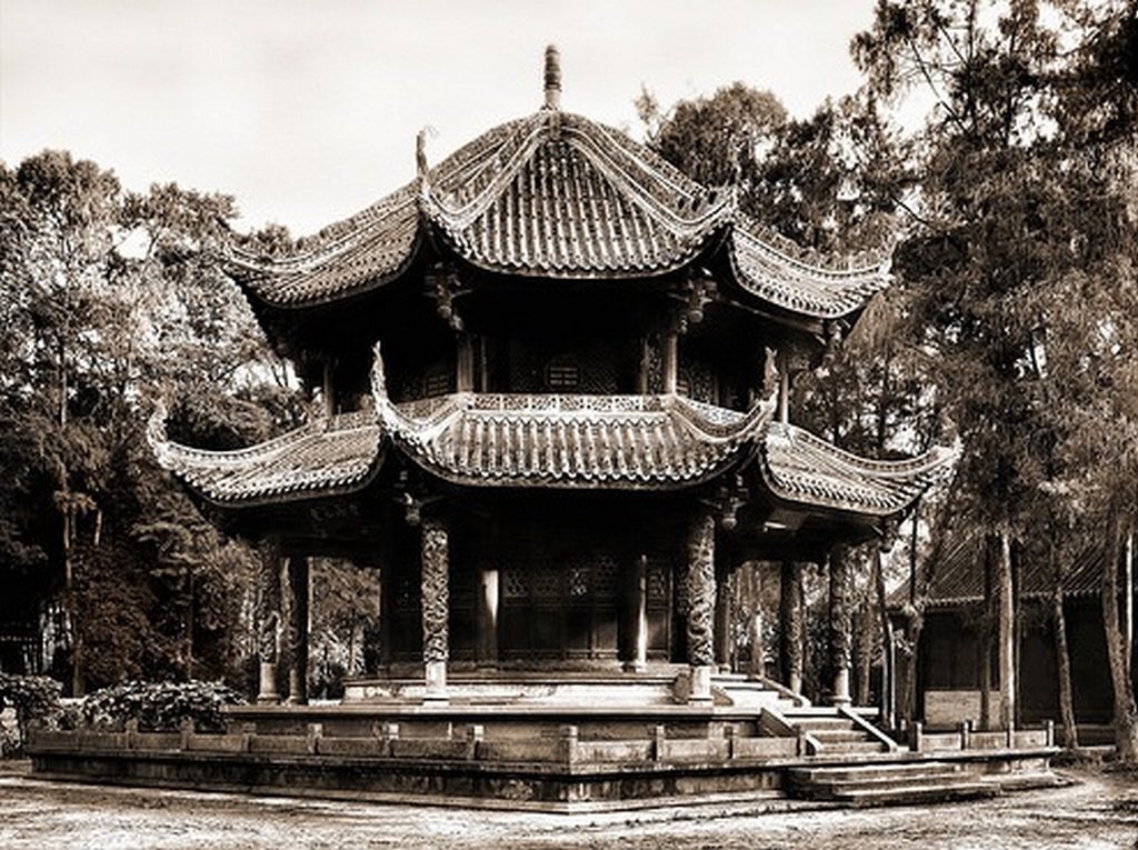 Ching Yang Temple, Chentu, China, 1980