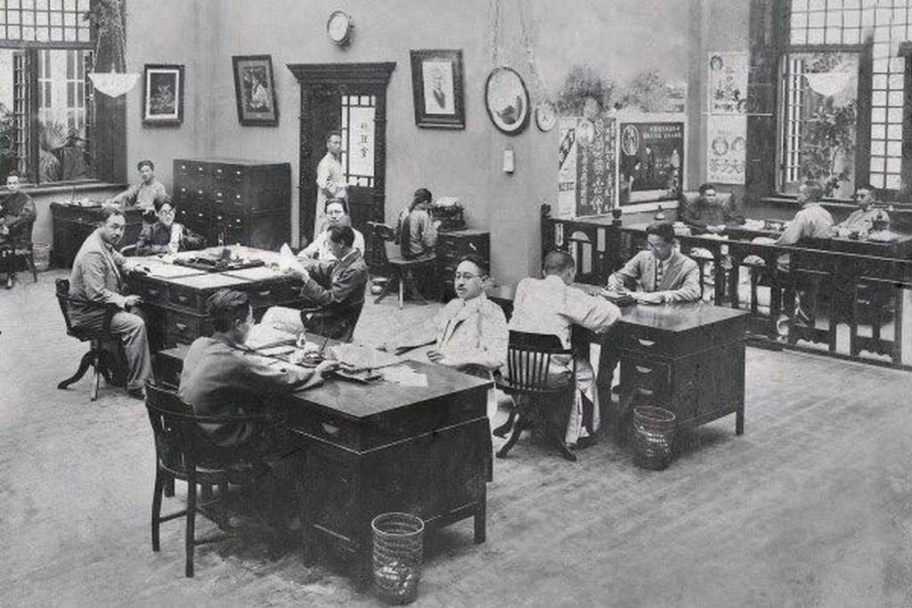 The office of the Star Film and Theater School that was founded in 1922.