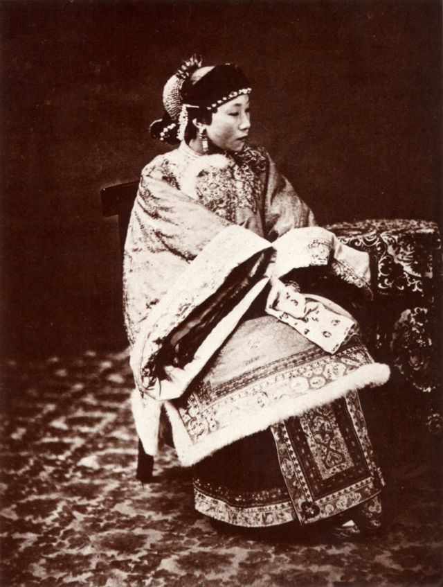 Portrait of a Shanghai lady, 1861