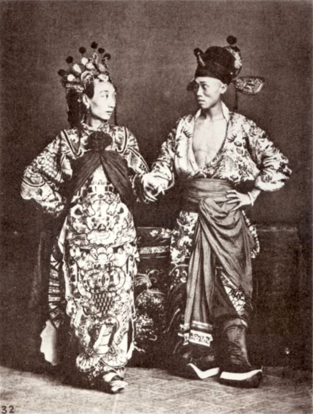 Chinese actors, 1868