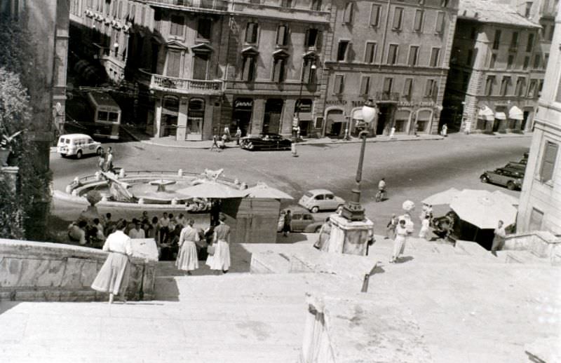 Spanish Steps,1956