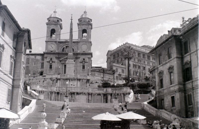 Spanish Steps,1956