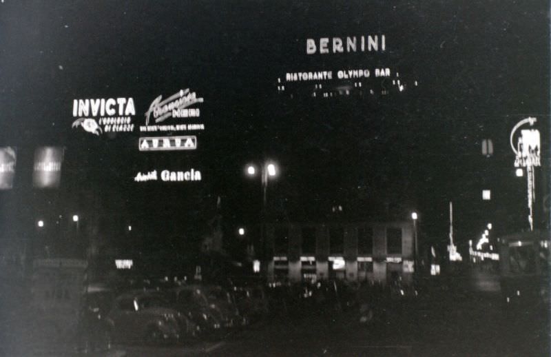 Piazza Barberini,1956