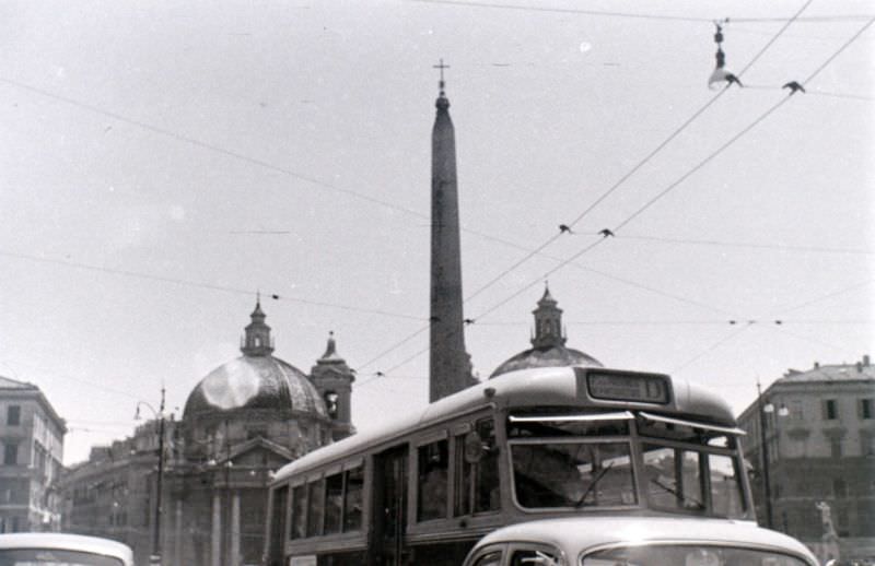 Piazza di Popolo,1956