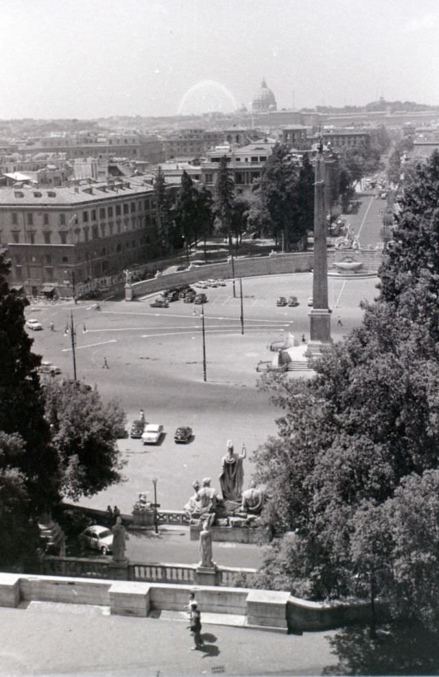 Piazza di Popolo,1956