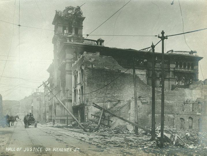 Hall of Justice on Kearney Street.