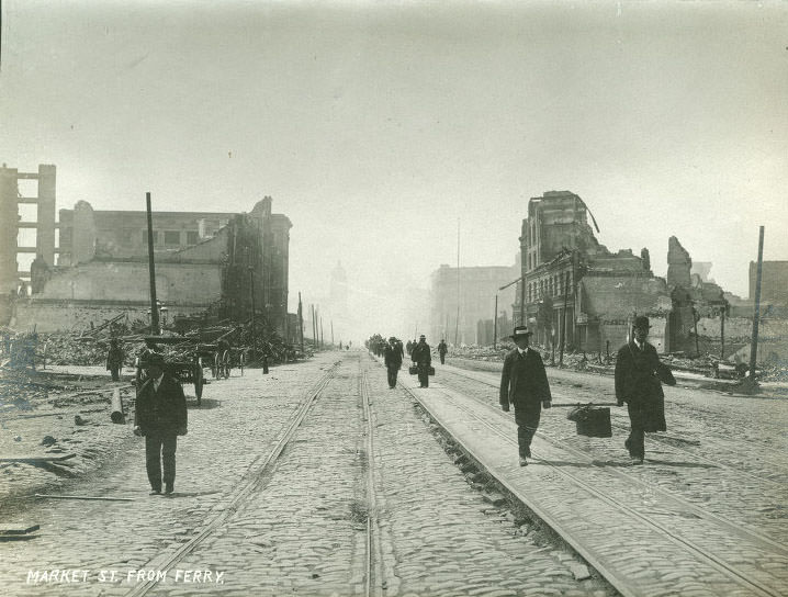 Market Street From Ferry.