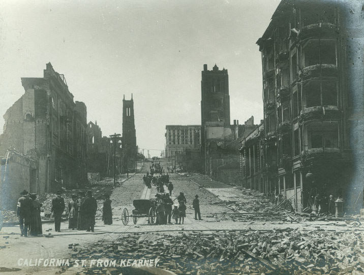 California Street From Kearney.