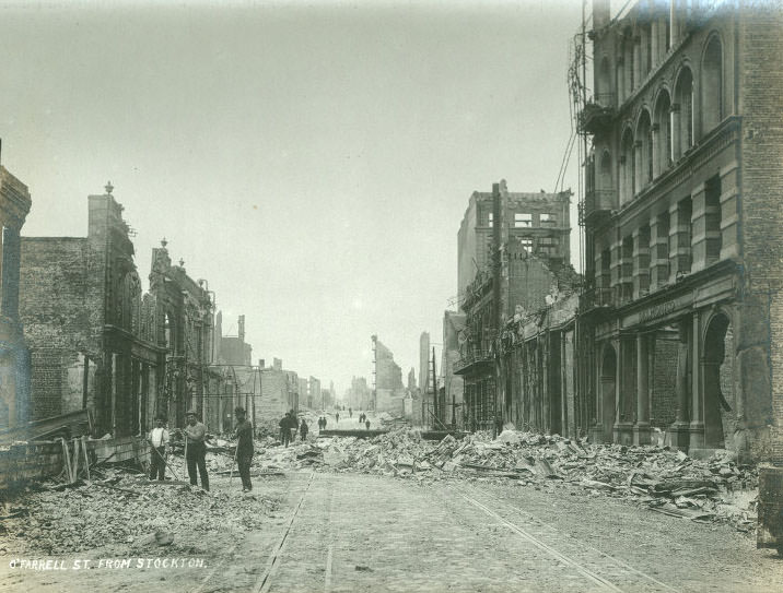 O'Farrell Street From Stockton.