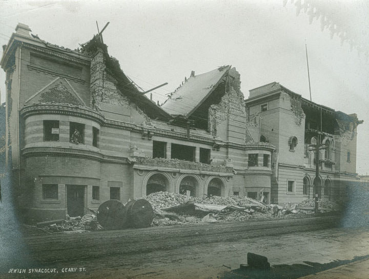 Jewish Synagogue, Geary Street.