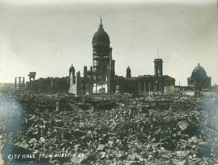 City Hall From Mission Street.