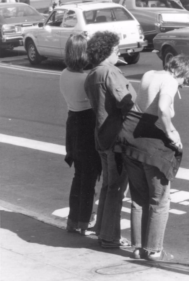 Lesbians in the Castro, San Francisco, September 1977