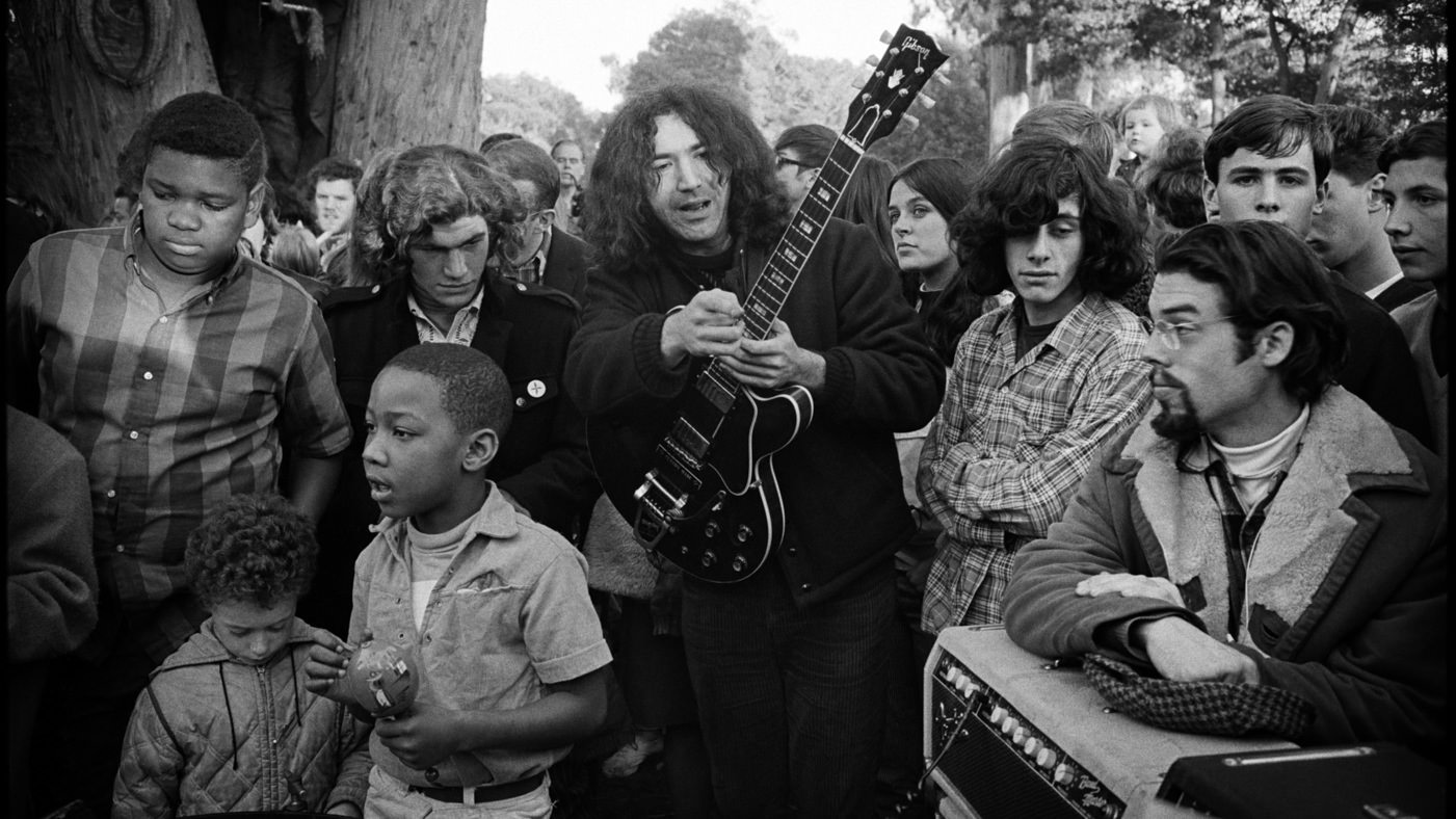 The Grateful Dead perform in the Panhandle, 1967.