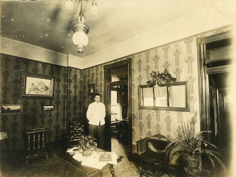 Man standing in room