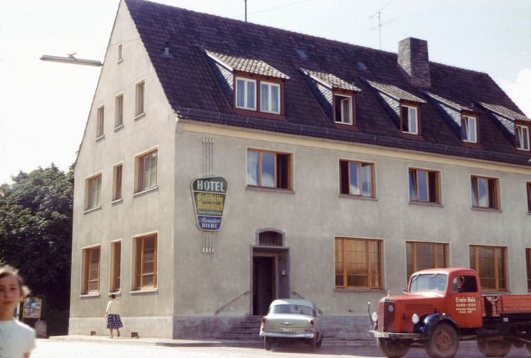 Hotel-Gaststätte Mainblick, Randersacker, 1960s