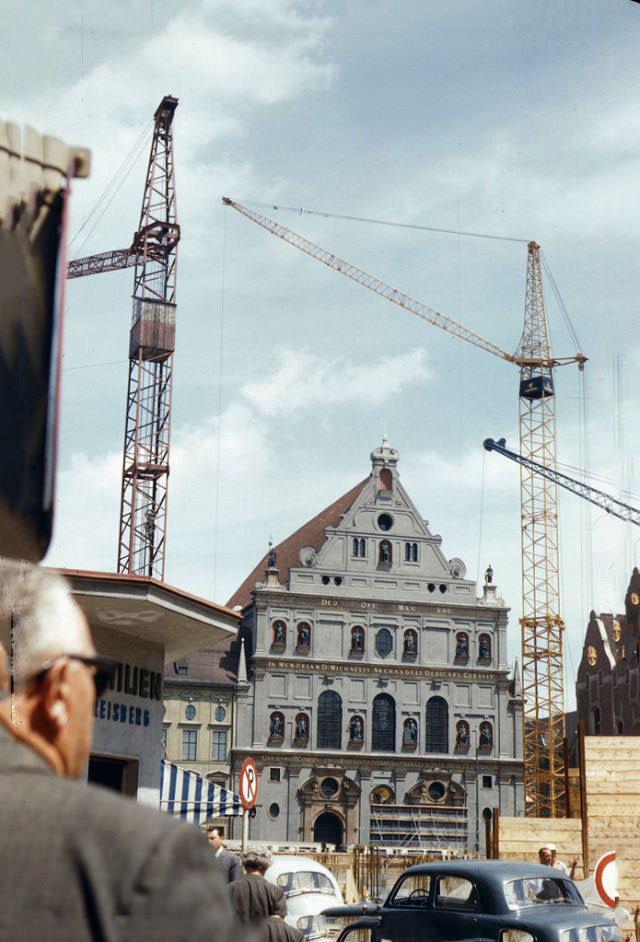 The Jesuit Church of St. Michael, Munich, 1960s