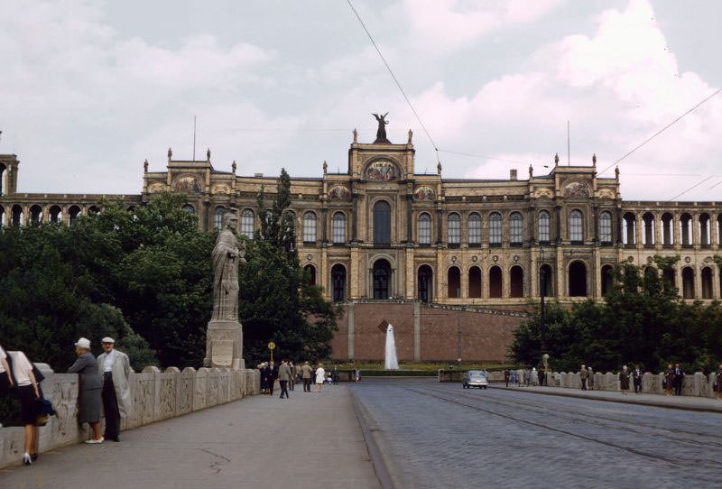 The Maximilianeum, Munich, 1960s