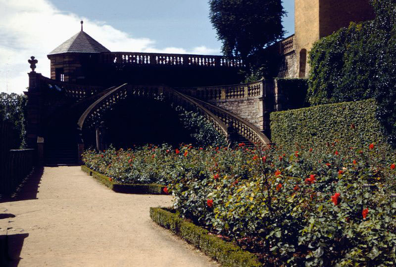 The Prince's Garden, Marienberg Fortress, Würzburg, 1960s