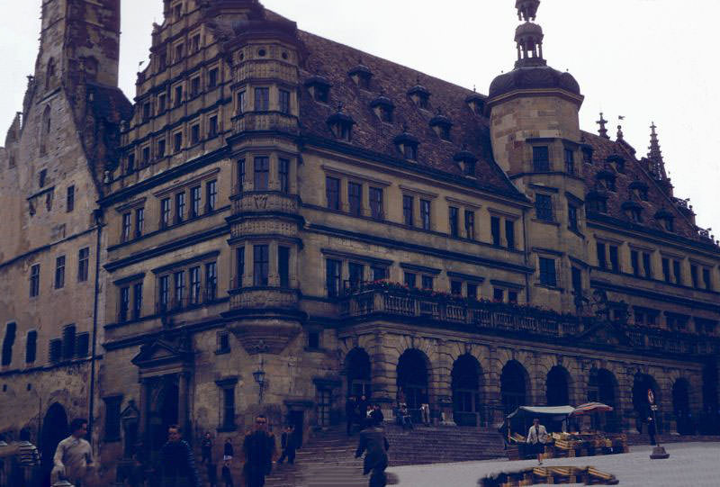 Town hall, Rothenburg ob der Tauber, 1960s