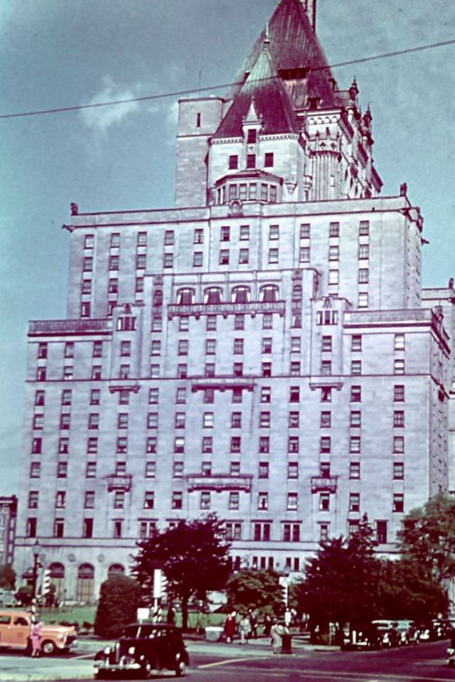 Vancouver. Hotel Vancouver, 1947