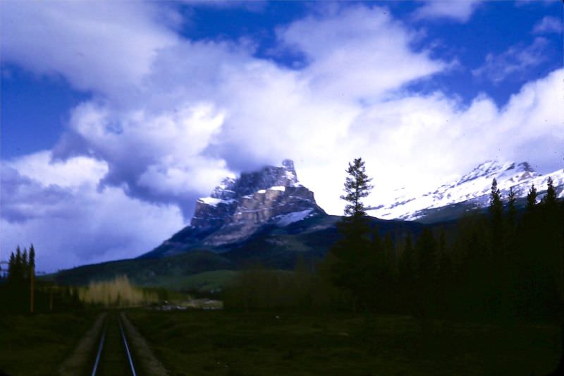 Alberta. Mt Eisenhower - 9,390 ft, 1947