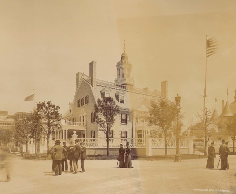 Massachusetts State Building, World's Columbian Exposition, Chicago, 1893