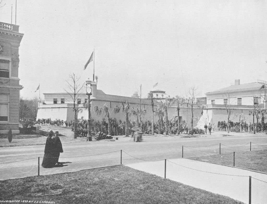 The Florida State Building at the World's Columbian Exposition in Chicago, 1893.